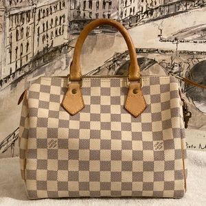 ✨Authentic✨ Louis Vuitton Speedy 25 in Damier Azur
